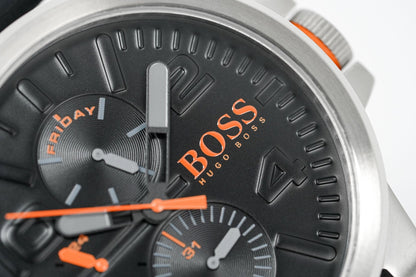 Hugo Boss Orange Men S Watch Detroit Black Hb1550006
