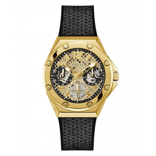 Guess Watches Ladies Asteria Gold Tone Watch Gw0620l2