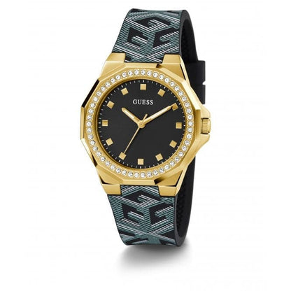 Guess Watches Ladies Avril Gold Tone Watch Gw0598l2