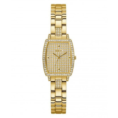 Guess Watches Ladies Brilliant Gold Tone Watch Gw0611l2