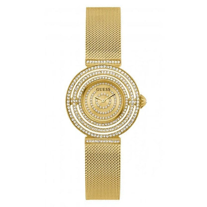 Guess Watches Ladies Dream Stainless Steel Gold Watch Gw0550l2