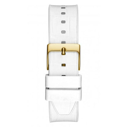 Guess Watches Ladies Fusion Stainless Steel Gold Silver Watch Gw0553l2