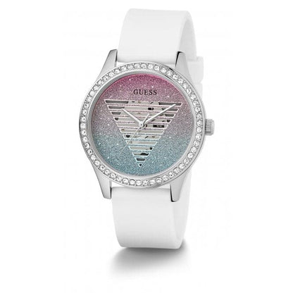 Guess Watches Ladies Lady Idol Stainless Steel Silver Watch Gw0530l5