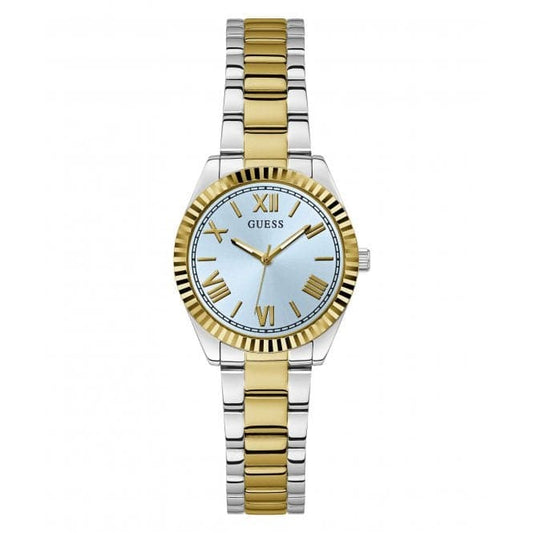 Ladies Mini Luna 2 Tone Watch Gw0687l4