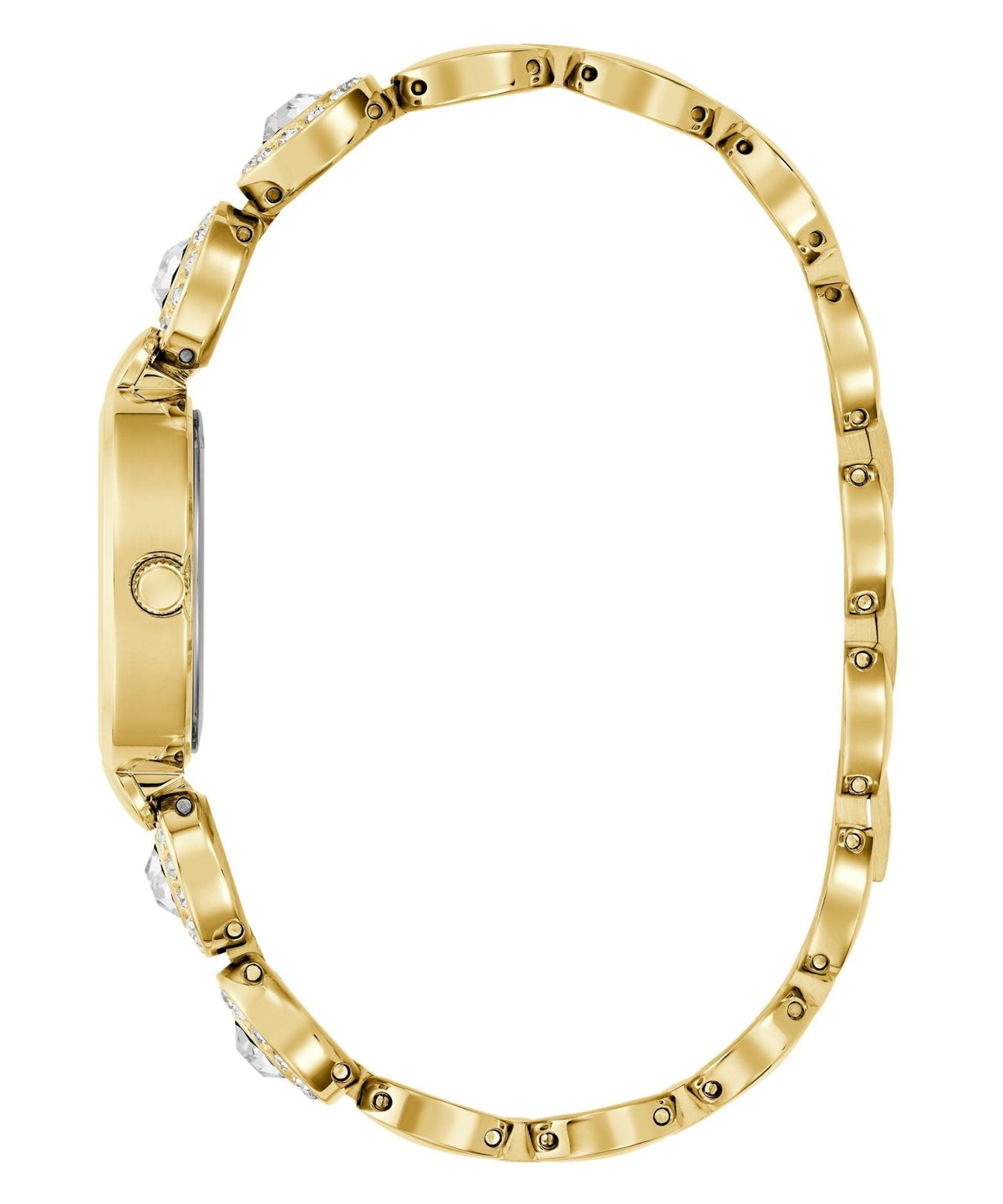 Ladies Stardom Gold Tone Recycled Steel Watch Gw0757l2