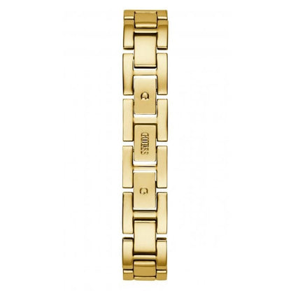 Guess Watches Ladies Tri Luxe Stainless Steel Gold Tone Watch Gw0474l2