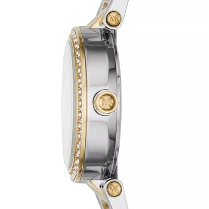 Michael Kors Mini Parker Ladies Two Tone Watch Mk6055