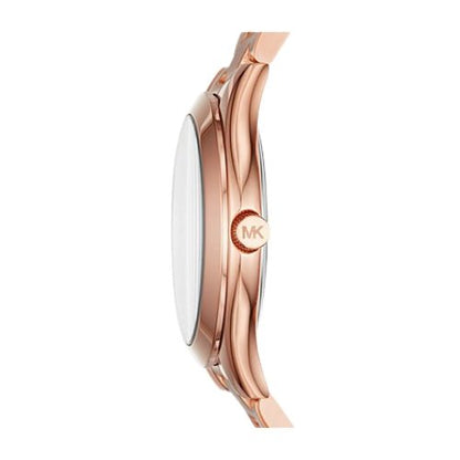 Michael Kors Mk3513 Ladies Slim Runway Rose Gold Watch