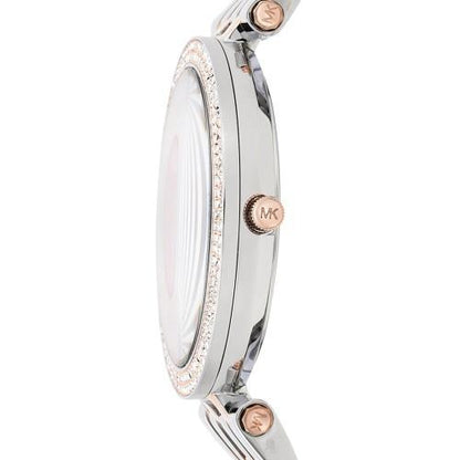 Michael Kors Mk3726 Ladies Darci Two Tone Stainless Steel Crystal Watch