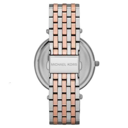 Michael Kors Mk3726 Ladies Darci Two Tone Stainless Steel Crystal Watch