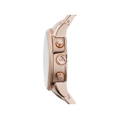 Michael Kors Mk6077 Ladies Ritz Rose Gold Chronograph Watch