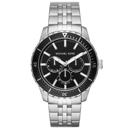 Michael Kors Mk7156 Men S Cunningham Black Dial 44mm Watch
