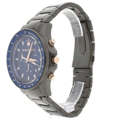 Maserati R8873640001 Sfida Chrono Mens Black Watch