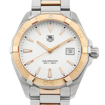 Tag Heuer Aquaracer White Dial Watch For Men Way1150 Bd0911