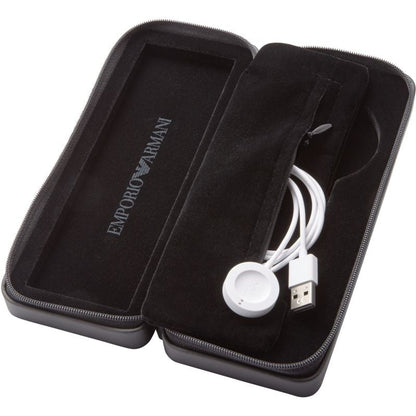 Emporio Armani Art5009 Men S Black Connected Bluetooth Smartwatch