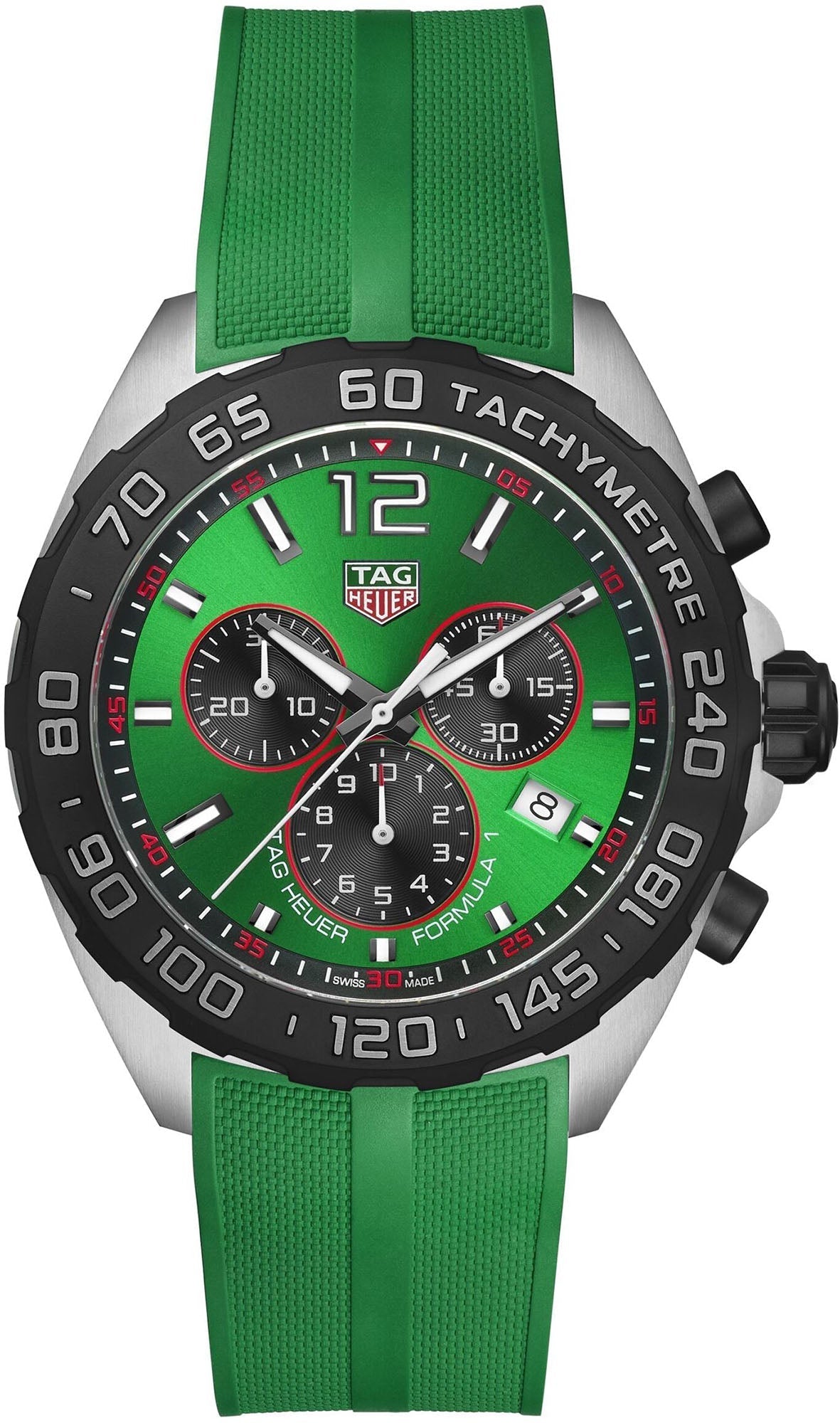 Tag Heuer Watch Formula 1 Chronograph Green Caz101ap Ft8056