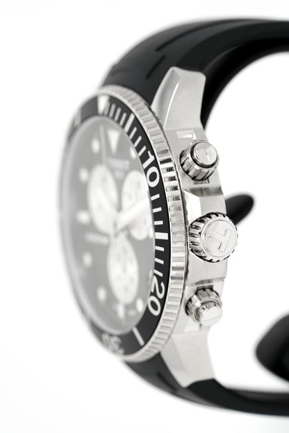 Tissot Chronograph Watch Seastar 1000 Orange T1204171705100