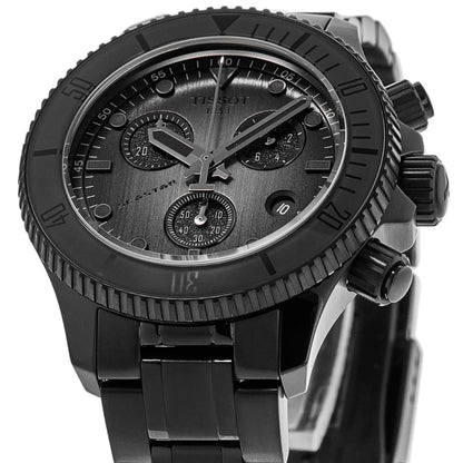Tissot Seastar 1000 Quartz Chronograph 38mm Black PVD T120.217.33.061.00